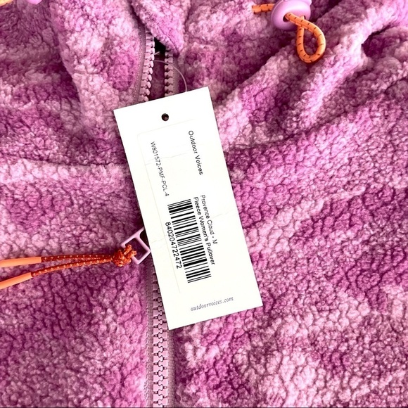 Outdoor Voices primo fleece pullover in Provence cloud NWT - Picture 7 of 9